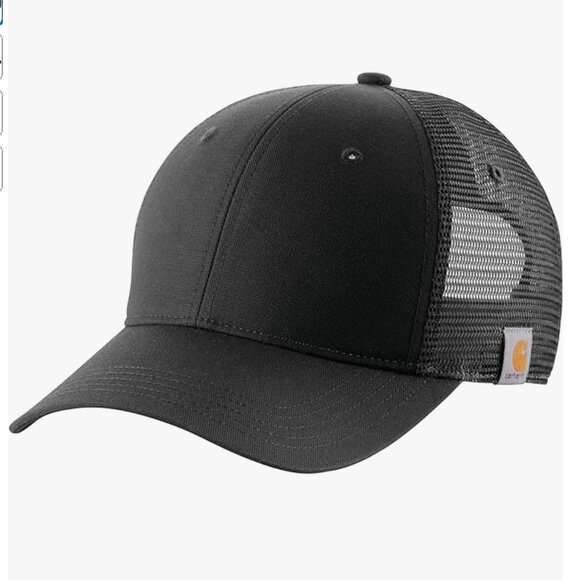 Carhartt Rugged Professional Series Canvas Mesh Hat, Black - Picture 1 of 5